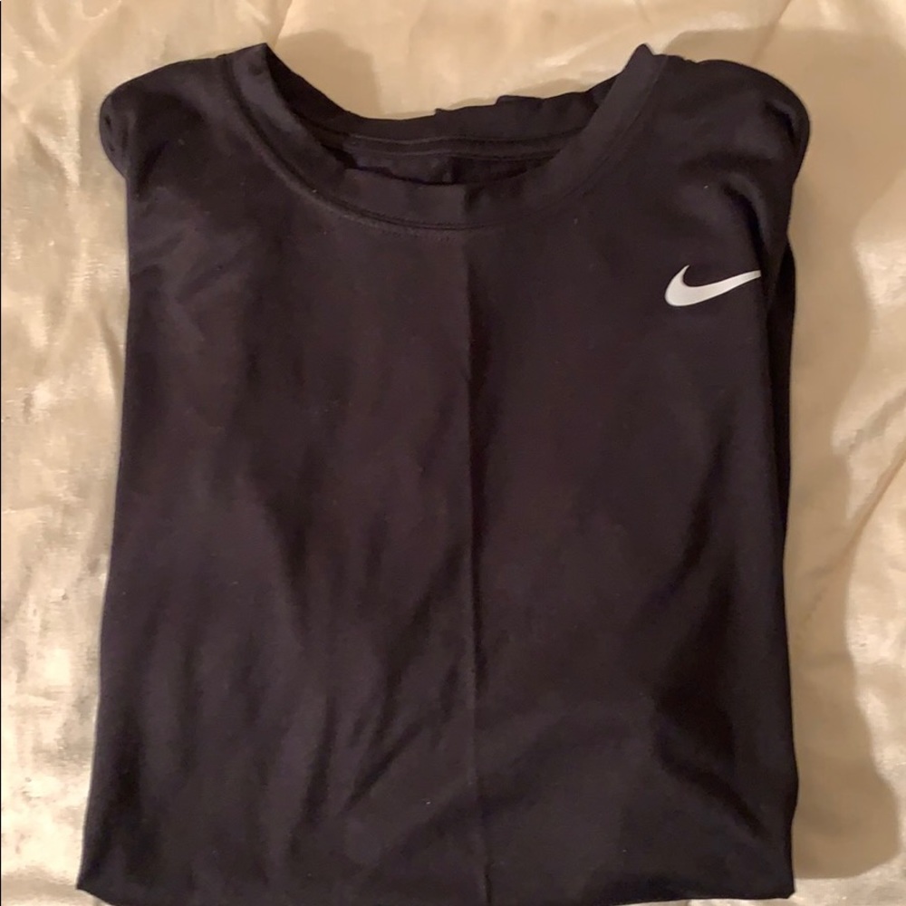 Nike black dri fit shirt